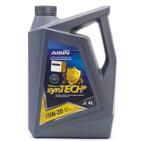 روغن موتور آیسین 5W-20 SN PLUS حجم 4 لیتر