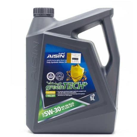 روغن موتور آیسین 5 لیتر 5w-30 SN Plus