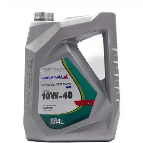 روغن موتور نفت پارس مدل سوپر پایا پلاس 10W40 حجم 4 لیتر