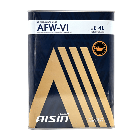 روغن گیربکس اتوماتیک آیسین AFW-VI حجم 4 لیتر