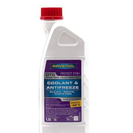 ضدیخ و ضدجوش راونول OTC ارغوانی 1.5لیتری 40- درجه