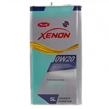 روغن موتور زنون مدل پلاس XENON Plus SAE 0w20 حجم 5 لیتر
