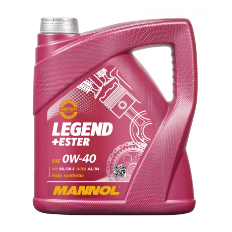 روغن موتور مانول 0W40 legend حجم 4 لیتر