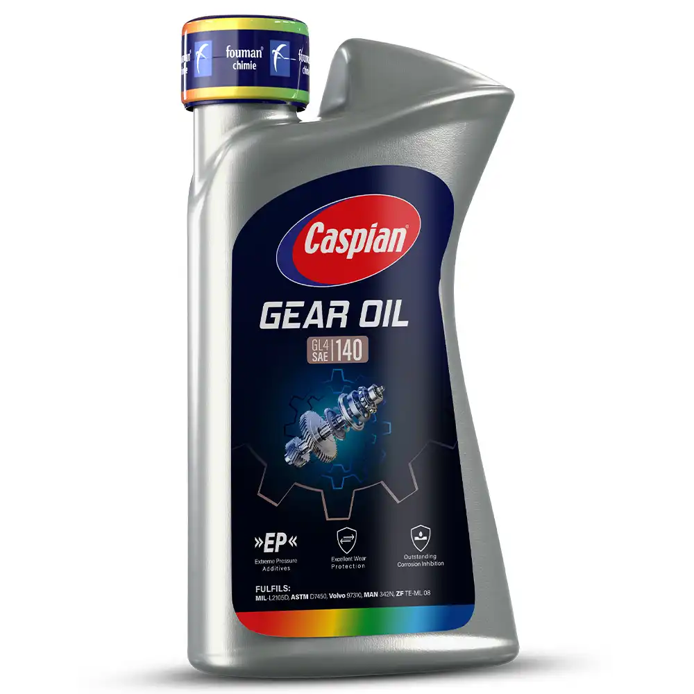روغن گیربکس دستی کاسپین EP-140 GL4 حجم 1لیتر