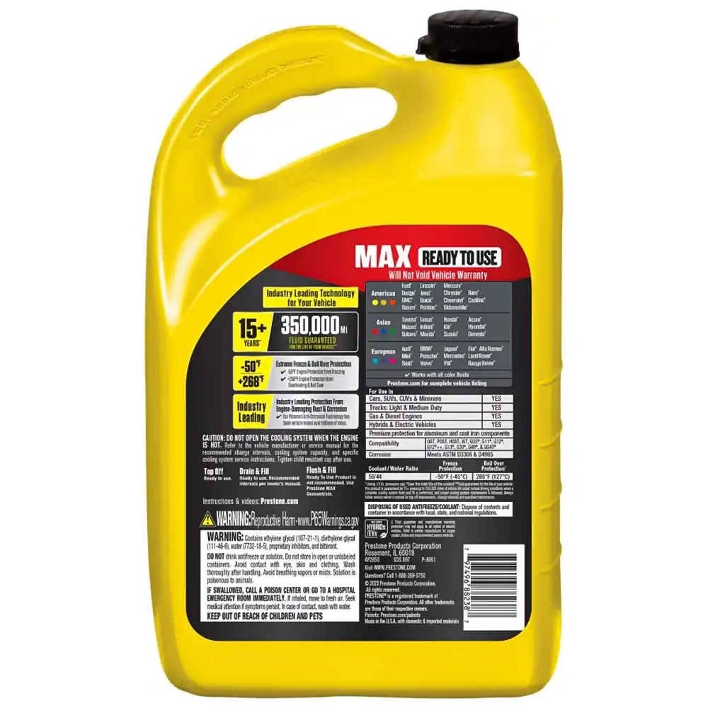 کولانت و ضدیخ پریستون مکس Prestone Max