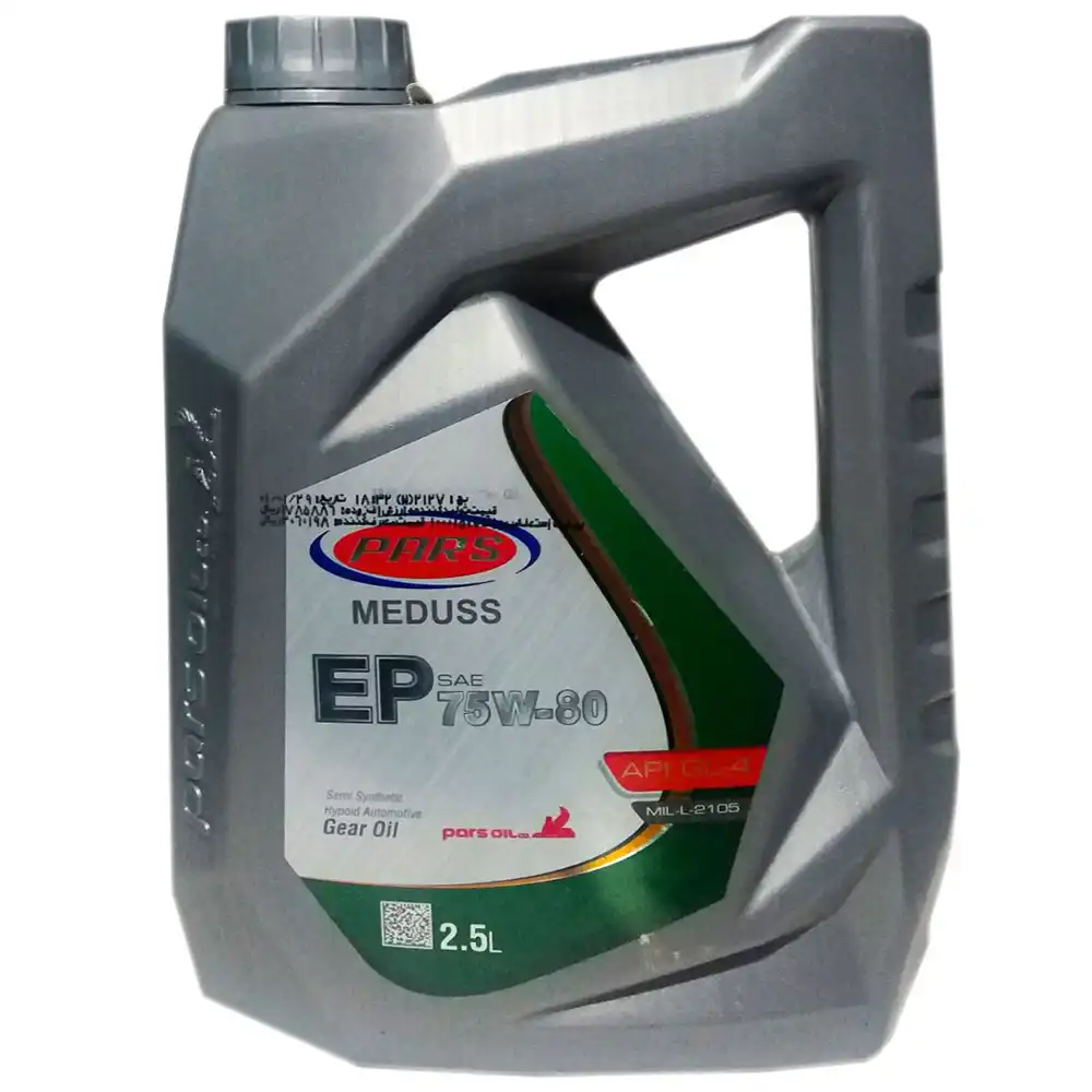 روغن گیربکس دستی پارس مدوس GL-4 75W80 EP حجم 1 لیتر