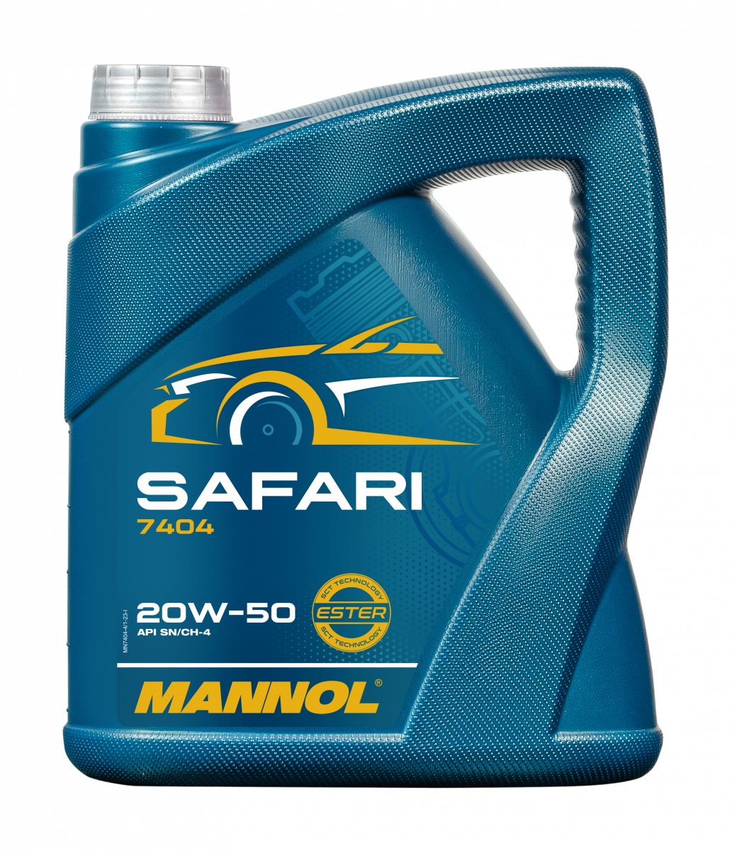روغن موتور مانول SAFARI 20W50 حجم 4لیتر