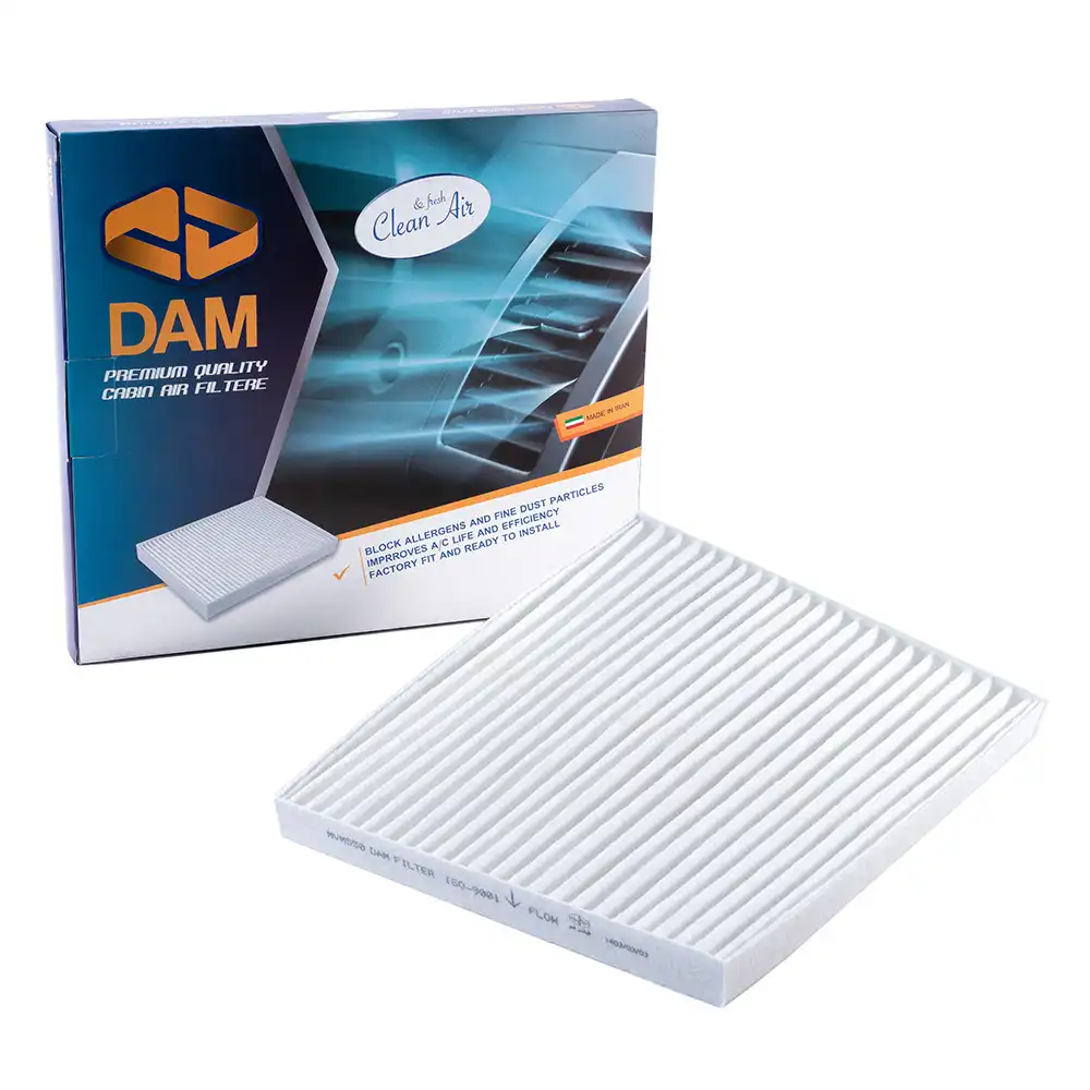 فیلتر کابین دم A218121010FL الیاف ساده