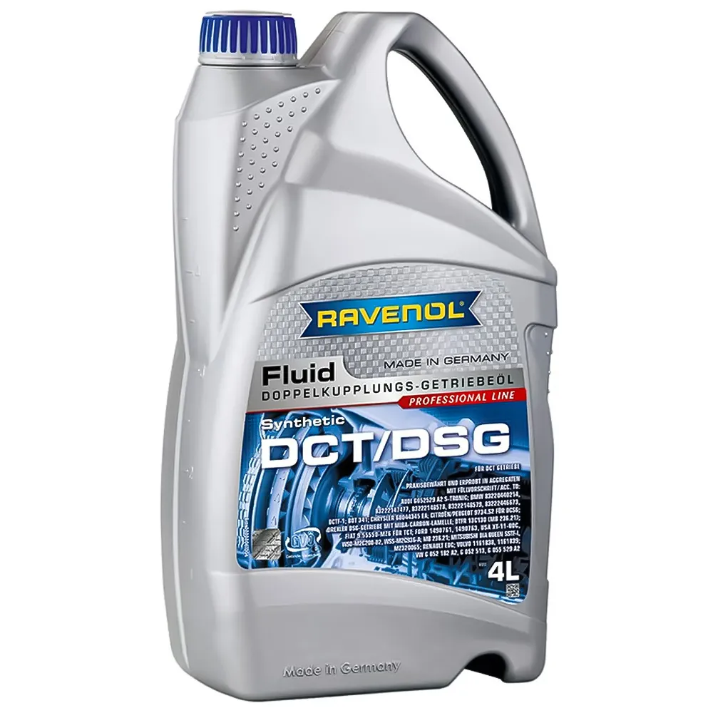 روغن گیربکس اتوماتیک راونول DCT/DSG Fluid حجم 4 لیتر